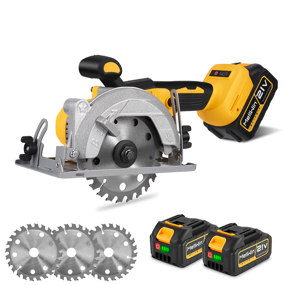 NewBeny 5 Inch 125mm Brushless Cordless Circular Saw With 3 Blades For Makita 18V Battery