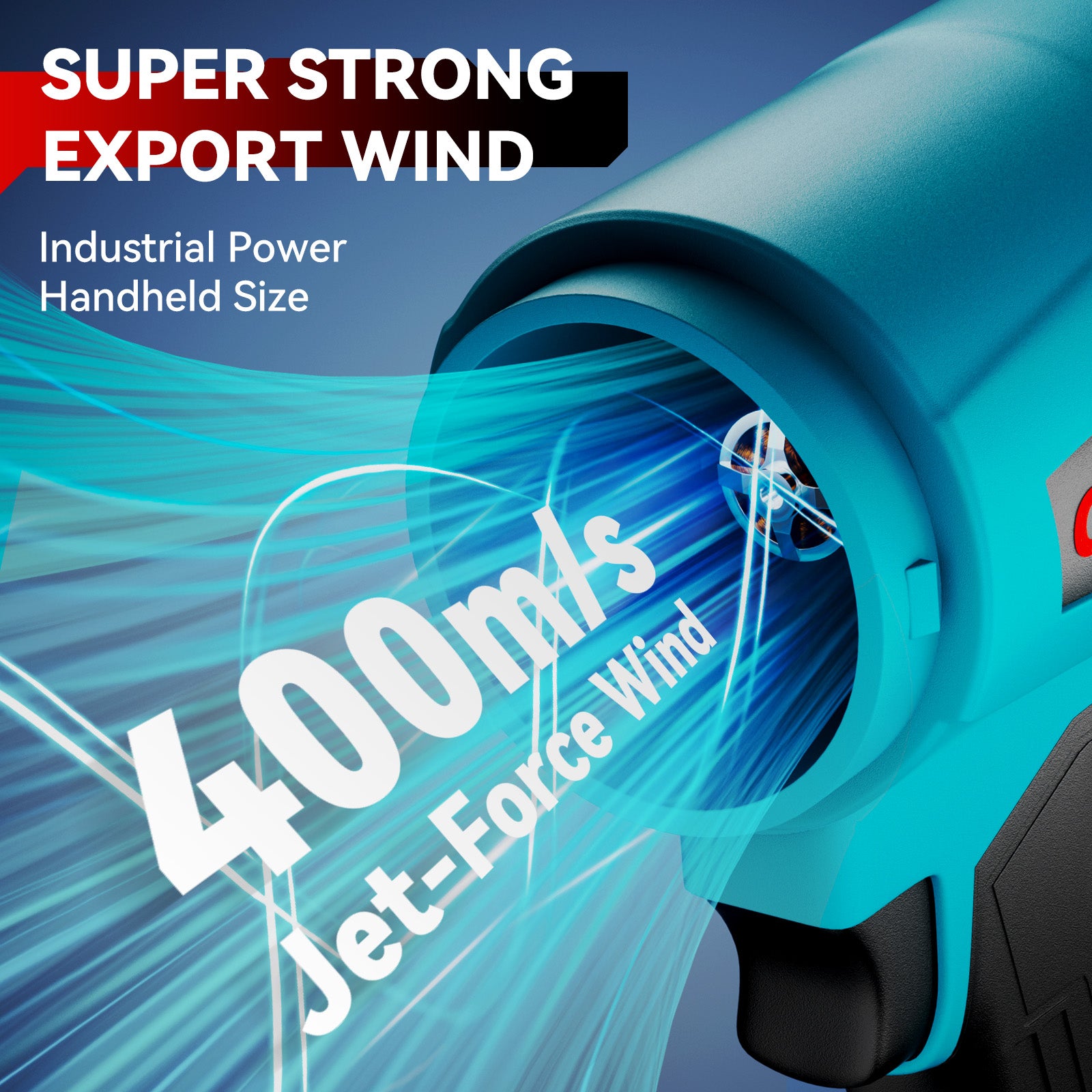 NewBeny 4000W High-Speed Ducted Cordless Blower Max Speed 400m/s Snow Blower