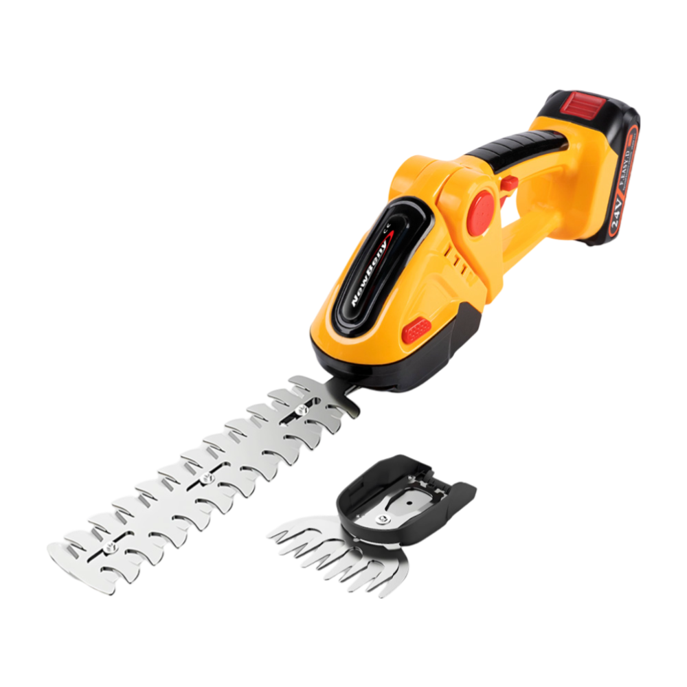 NewBeny Taille-haie sans fil 24V 2 en 1, portable, pour batterie Makita 18V