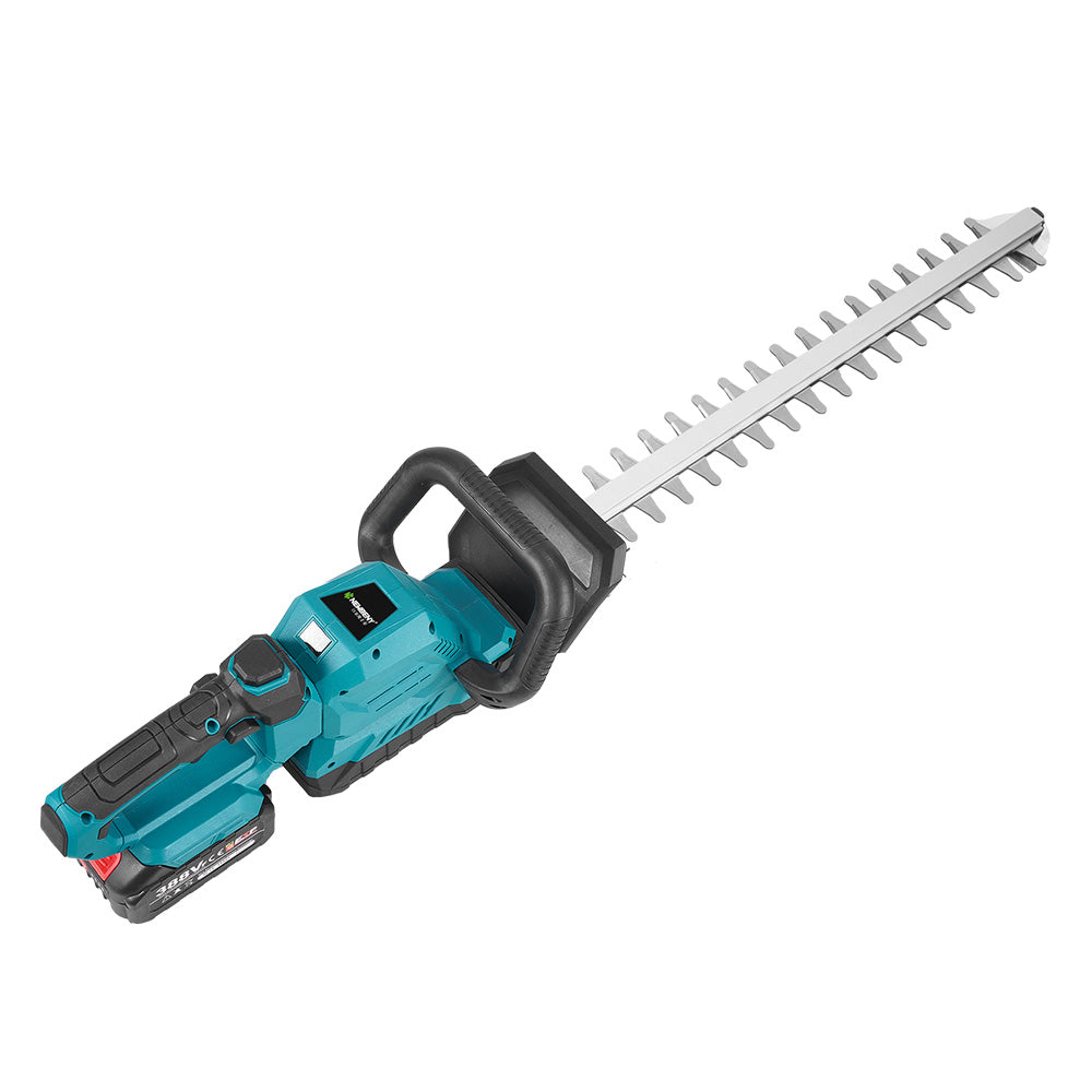 NewBeny 530mm Cordless Hedge Trimmer with Adjustable Handle & LED Battery Display