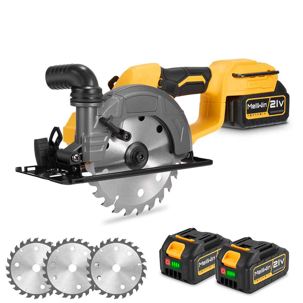 NewBeny 6 Inch 150mm Brushless Cordless Circular Saw With Dust Port For Makita 18V Battery