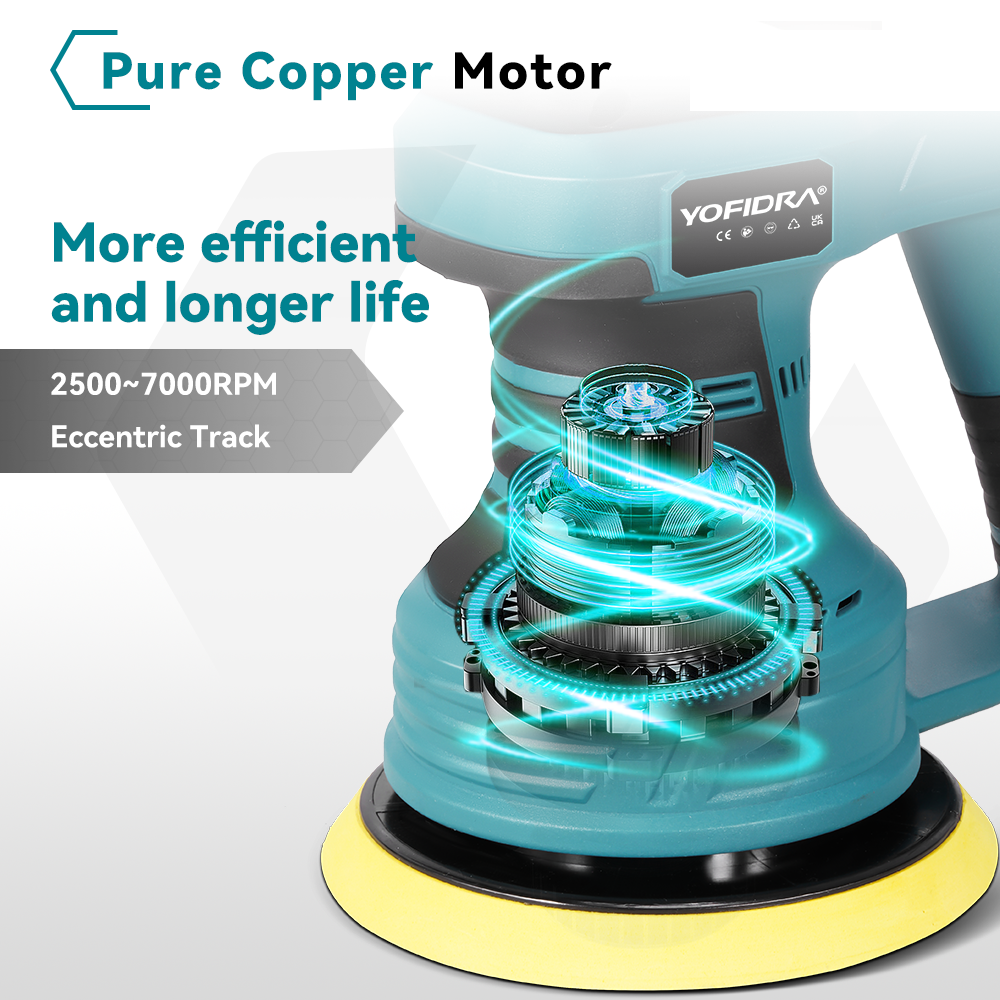 NewBeny Kit combiné lave-auto, polisseuse et aspirateur sans fil avec 2 batteries et chargeur