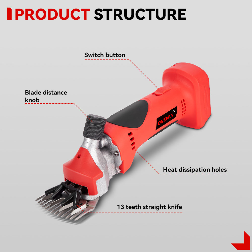NewBeny 550W Cordless Electric Sheep Shears