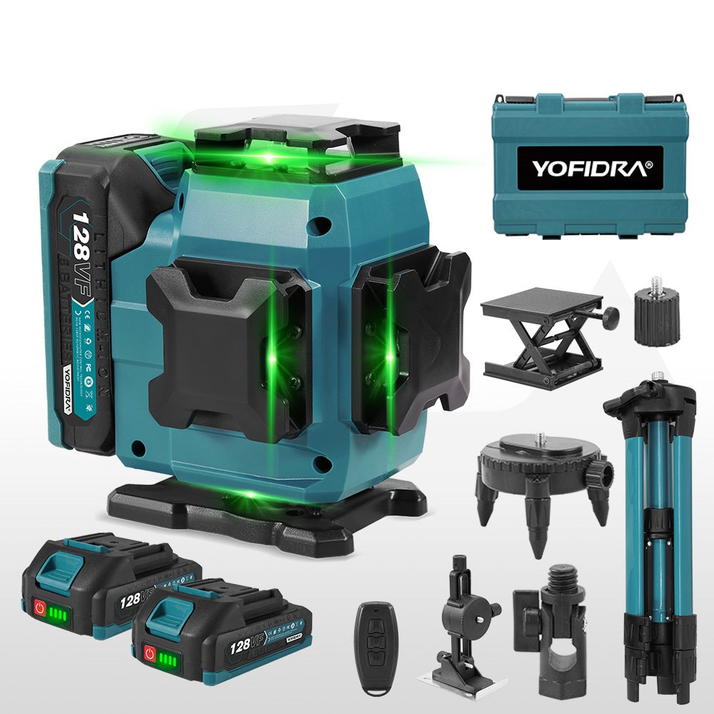 NEWBENY laser level set with accessories on a white background