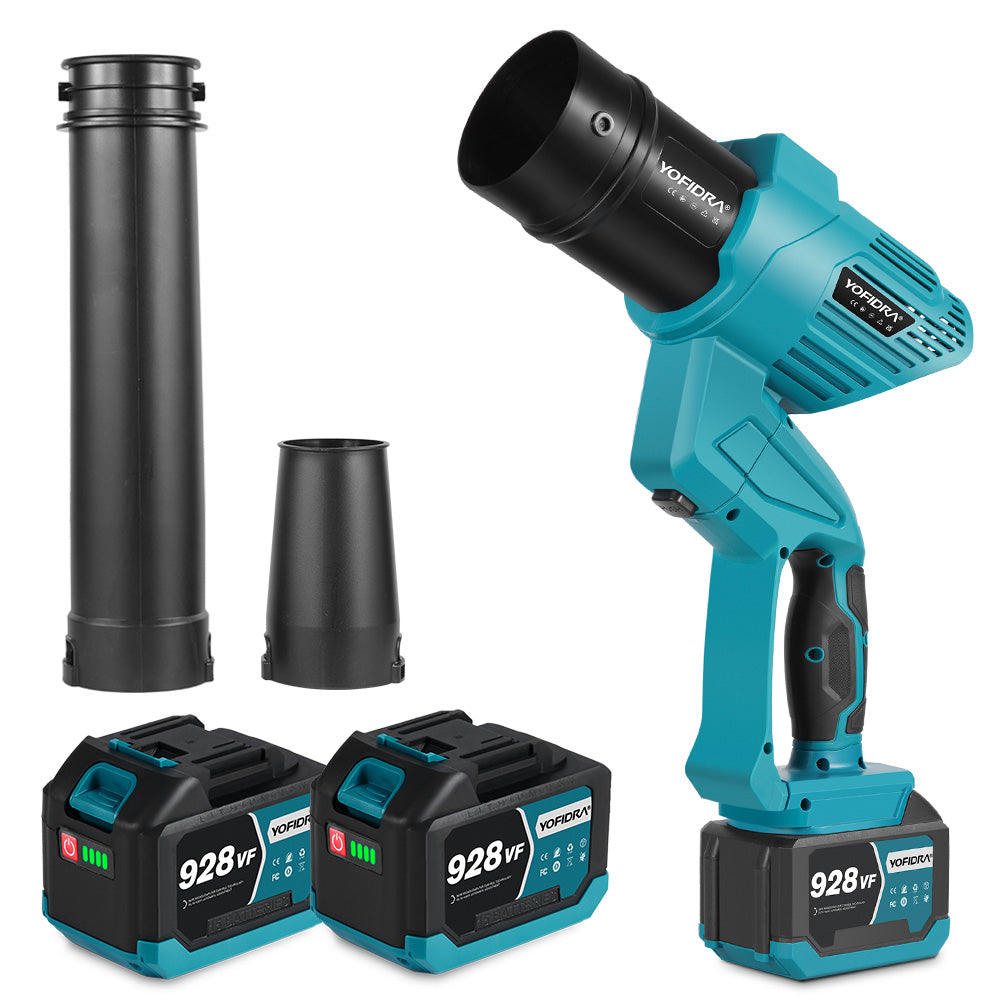 NewBeny Cordless 2-in-1 Turbo & Leaf Blower, Max 200m/s Wind Speed