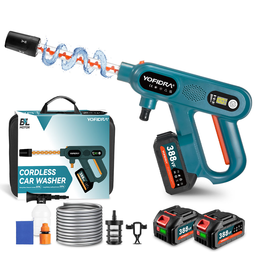 Nettoyeur haute pression sans fil NewBeny 220 bars (2 batteries et un chargeur inclus)