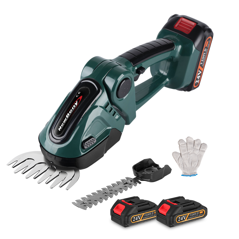 NewBeny 24V 2 in 1 Cordless Hedge Trimmer Handheld For Makita 18V Battery