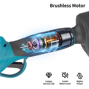 Cordless pruning shears motor