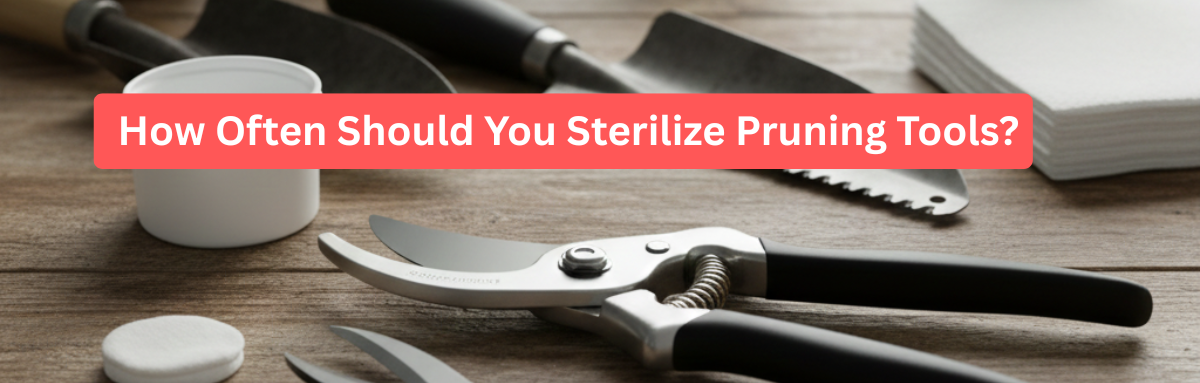 How to Sterilize Pruning Shears