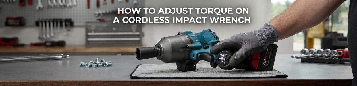 How to Adjust Torque on a Cordless Impact Wrench