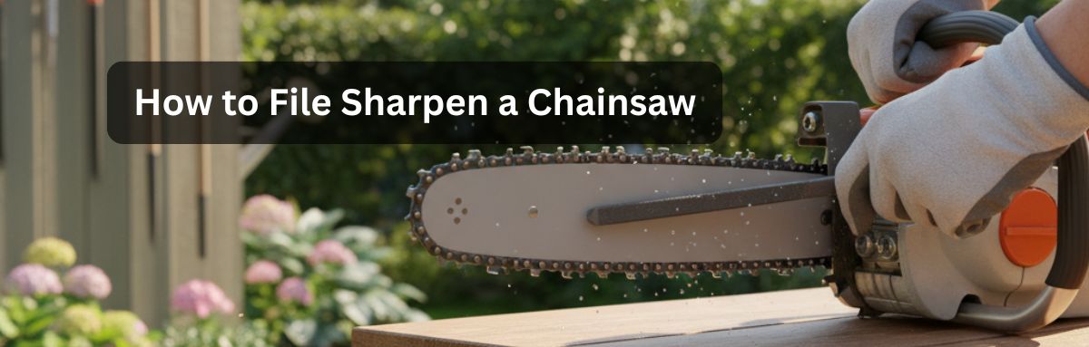 How to File Sharpen a Chainsaw