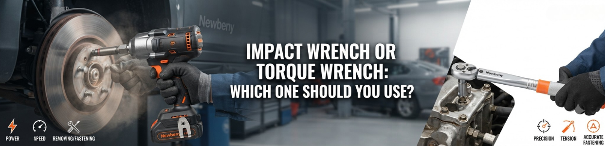 Impact Wrench or Torque Wrench: Which One Should You Use