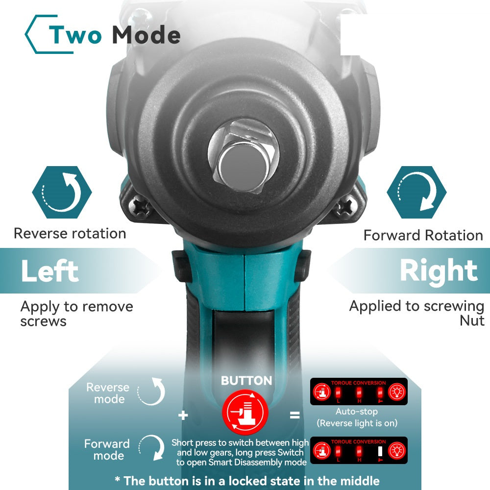 NewBeny 1/2" 1200N.m Brushless Cordless Impact Wrench (Tool Only)