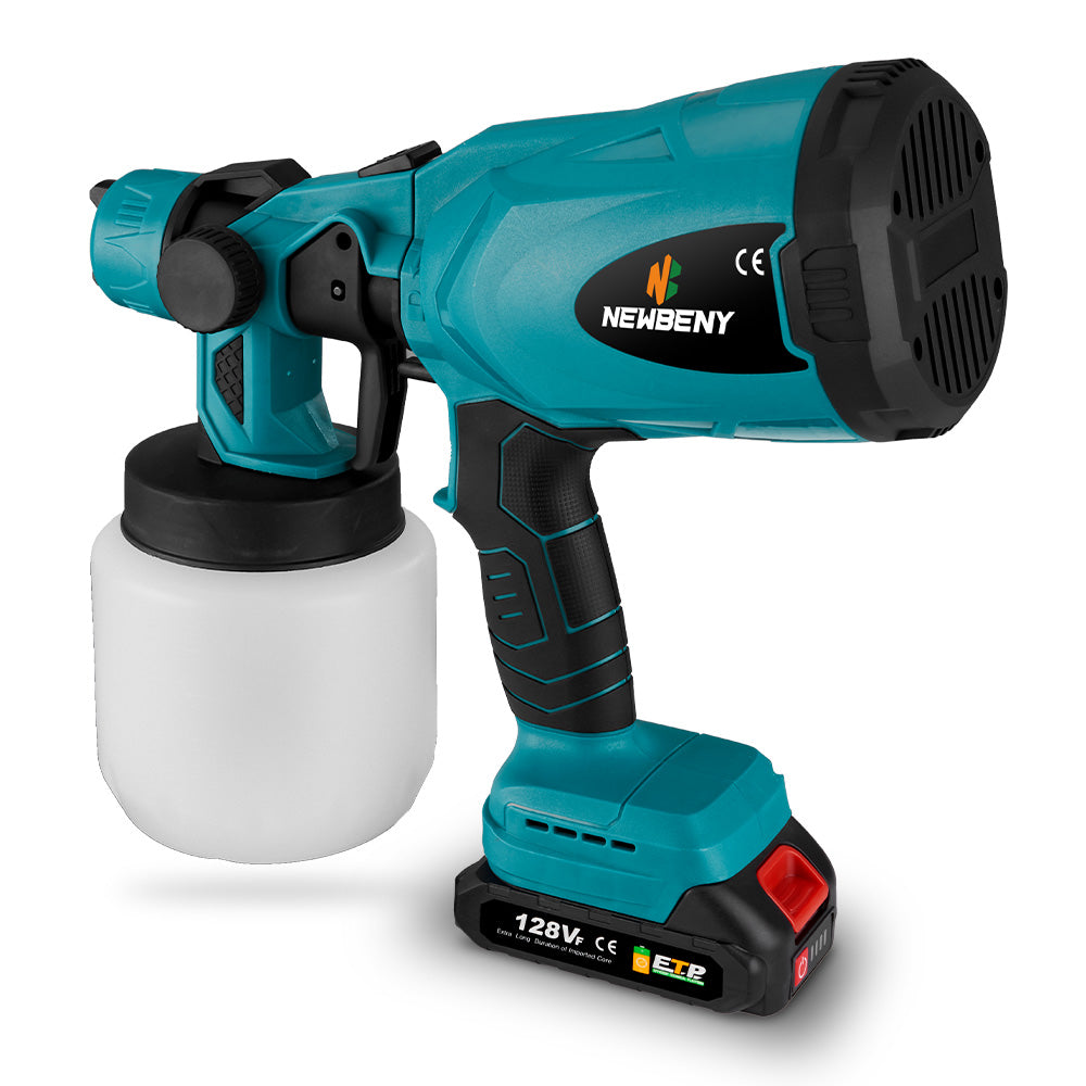 NewBeny 800ML Electric Cordless Paint Sprayer For Makita 18V Battery