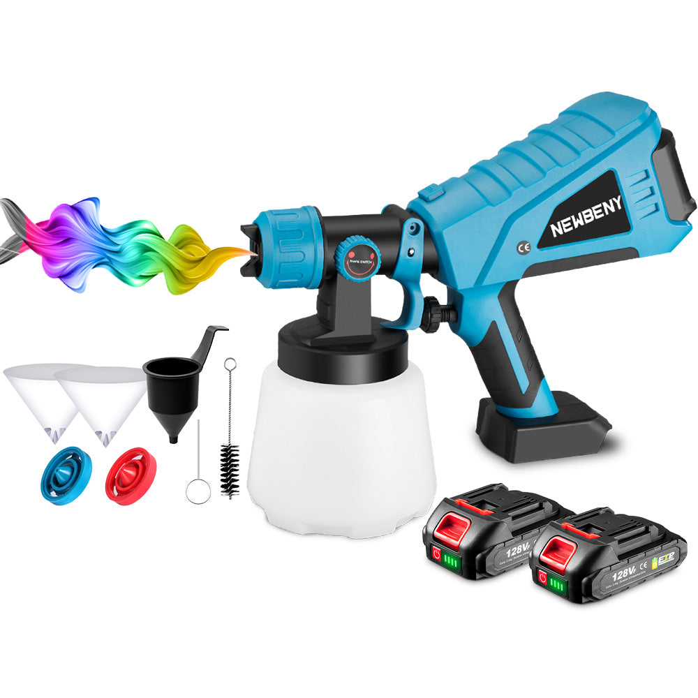 NewBeny 1000ML Brushless Cordless Paint Sprayer For Makita 18V Battery