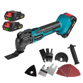 NewBeny Outil multifonction oscillant sans fil pour le travail du bois, outil de coupe électrique avec batterie et chargeur