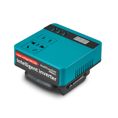 NewBeny 120W Power Inverter DC 18V To 220V Adapter For Makita 18V Battery