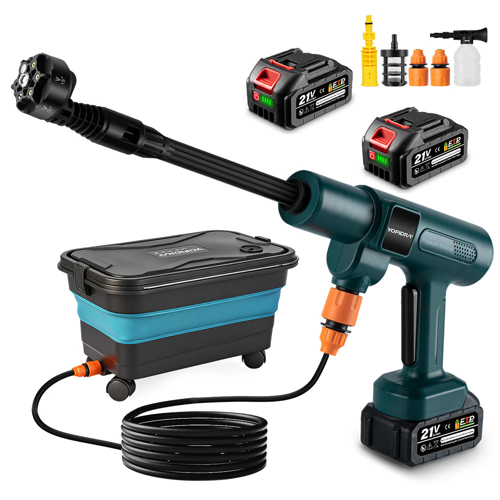Yofidra 3500W 200Bar Brushless Cordless High Pressure Washer [2