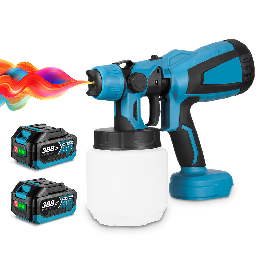 NewBeny 1000ML Cordless Paint Sprayer For Makita 18V Battery