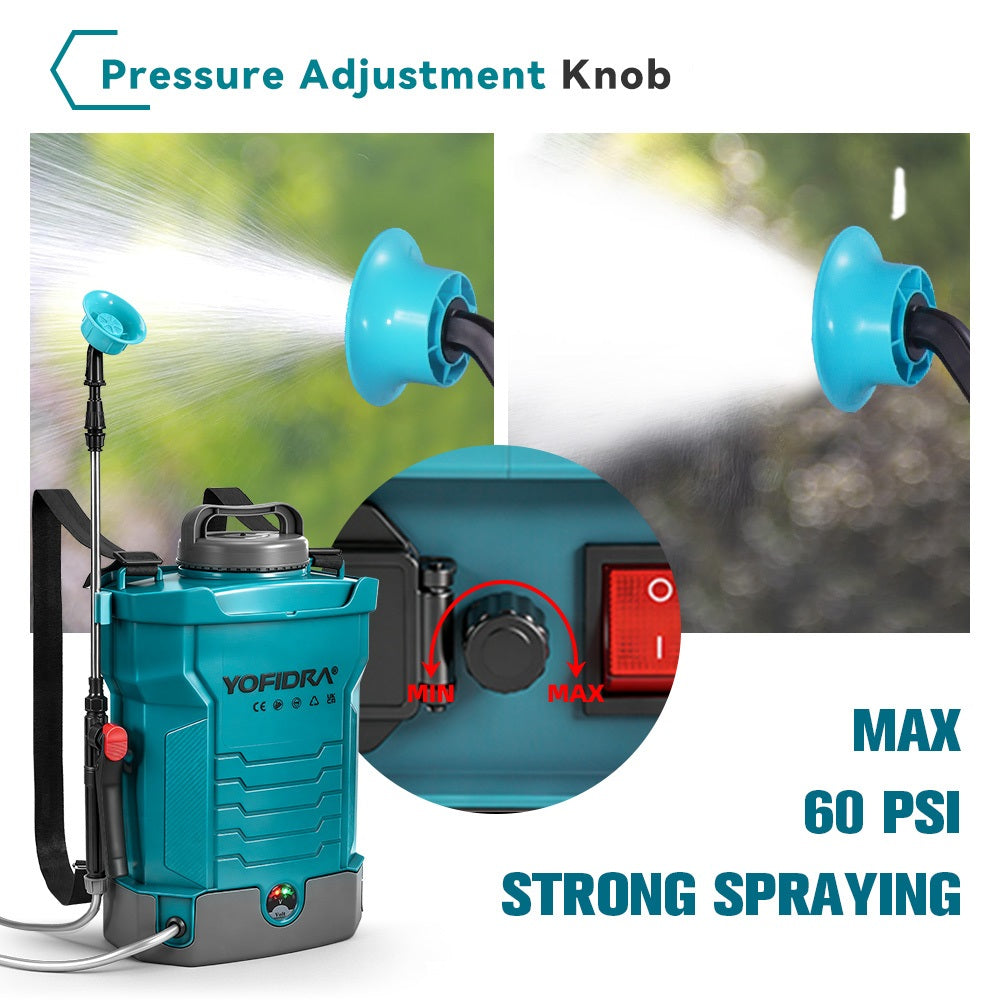 NewBeny 12V 10L Cordless Backpack Sprayer [Battery and Charger Included]