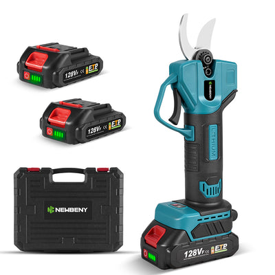 NewBeny 30mm Cordless Pruning Shears 2 Gears Compatible with Extension Pole