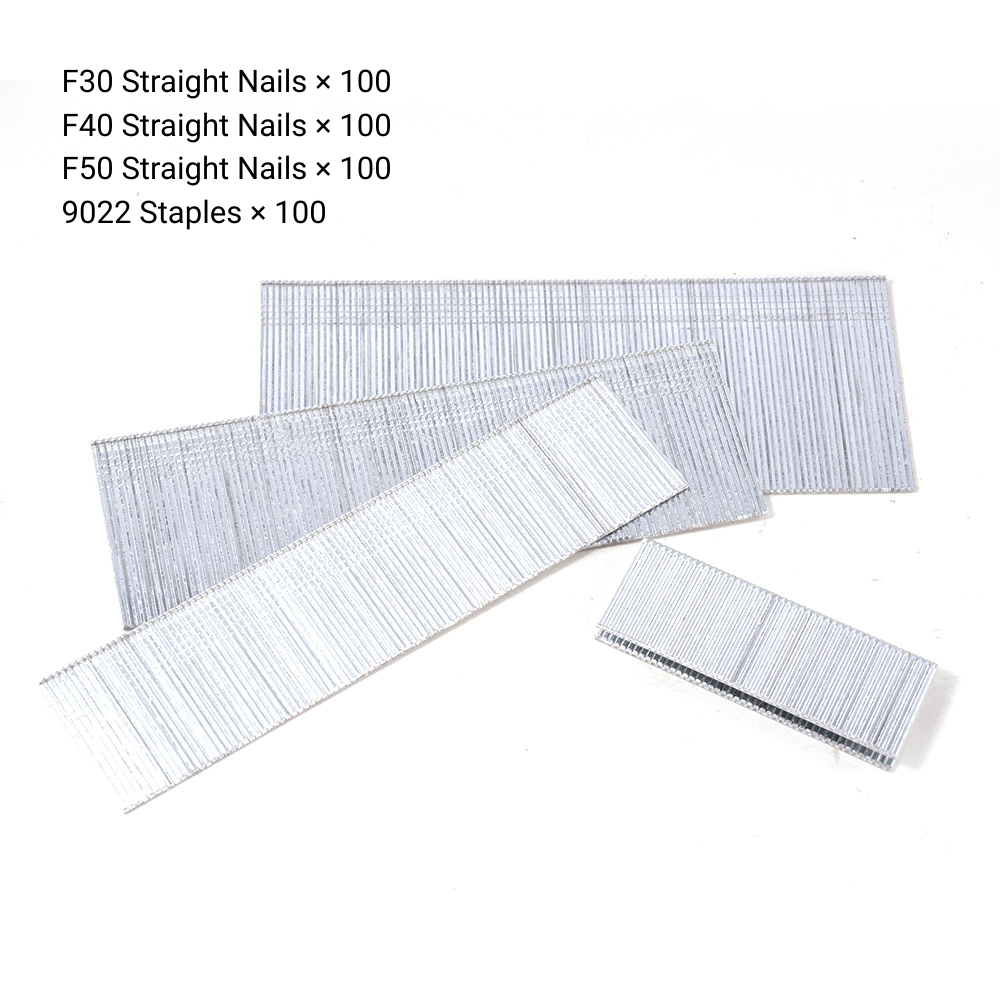 Nails Accessories for F30/F40/F50 & 9022 Nailers – Straight Nails & Staples