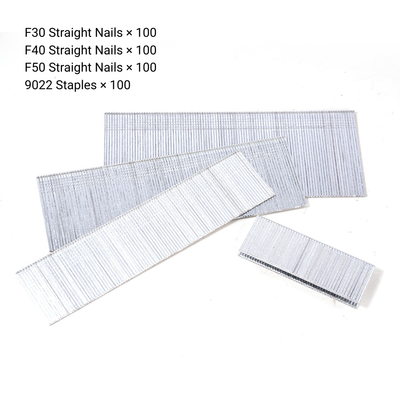 Nails Accessories for F30/F40/F50 & 9022 Nailers – Straight Nails & Staples