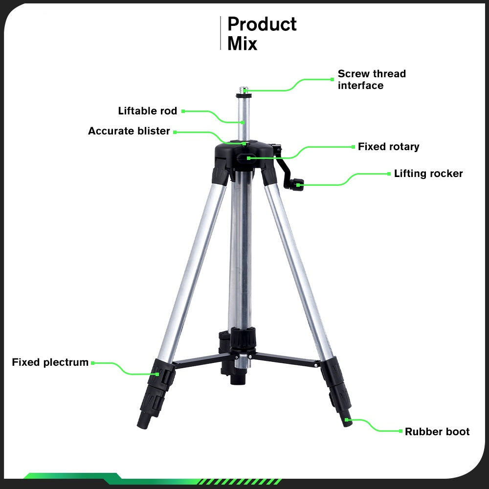 NewBeny Laser Level Tripod 120cm/150cm Adjustable Height