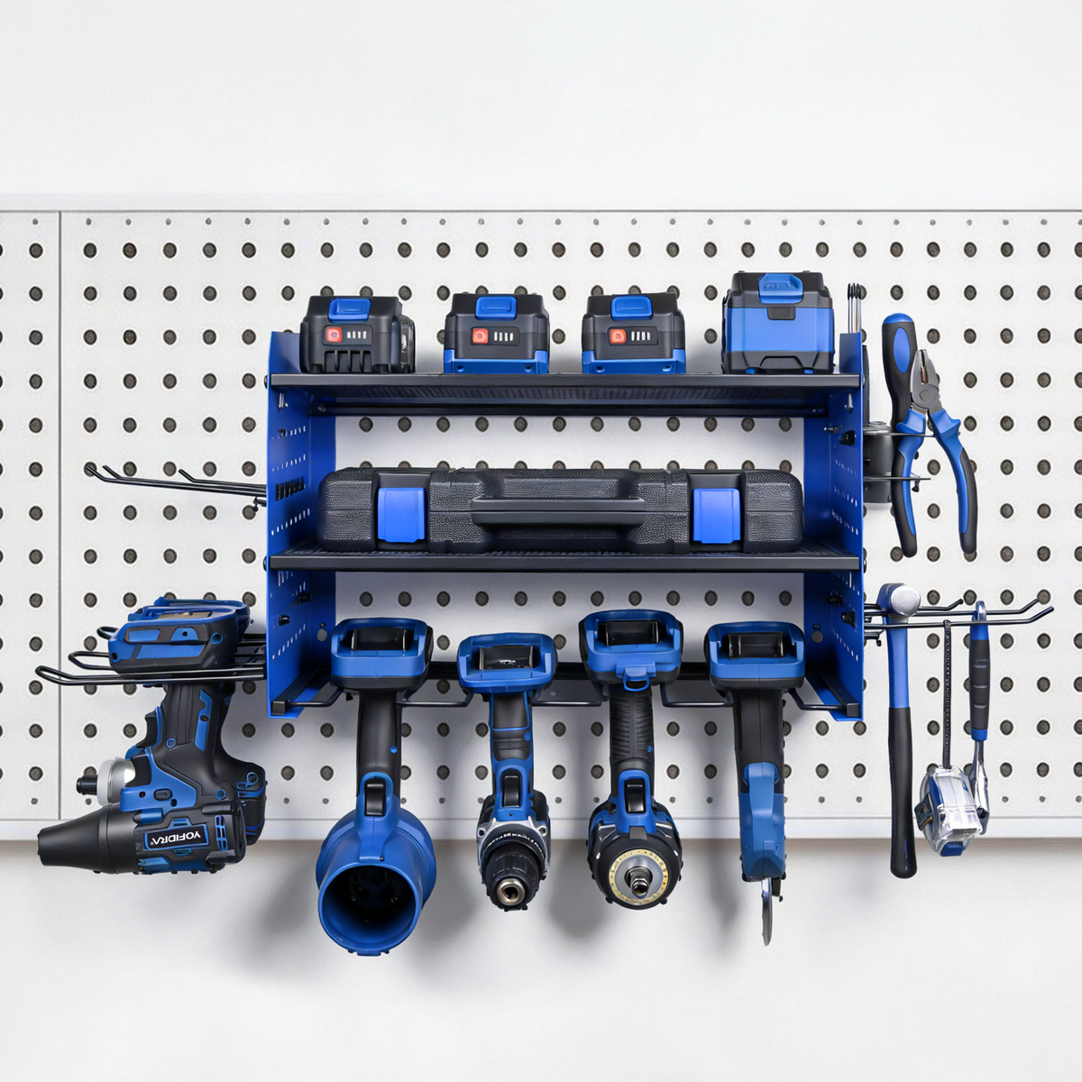 NuevoBeny Cepillo Eléctrico Inalámbrico de Limpieza con Mango Extensible Herramienta de Limpieza de Automóviles [2 baterías y un cargador incluidos]