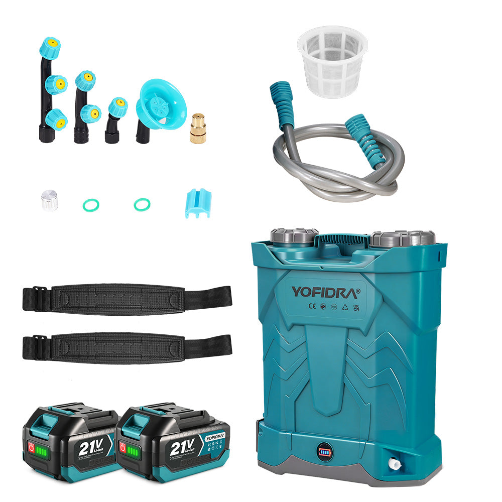 NewBeny 21V 20L Cordless Stirring Backpack Sprayer