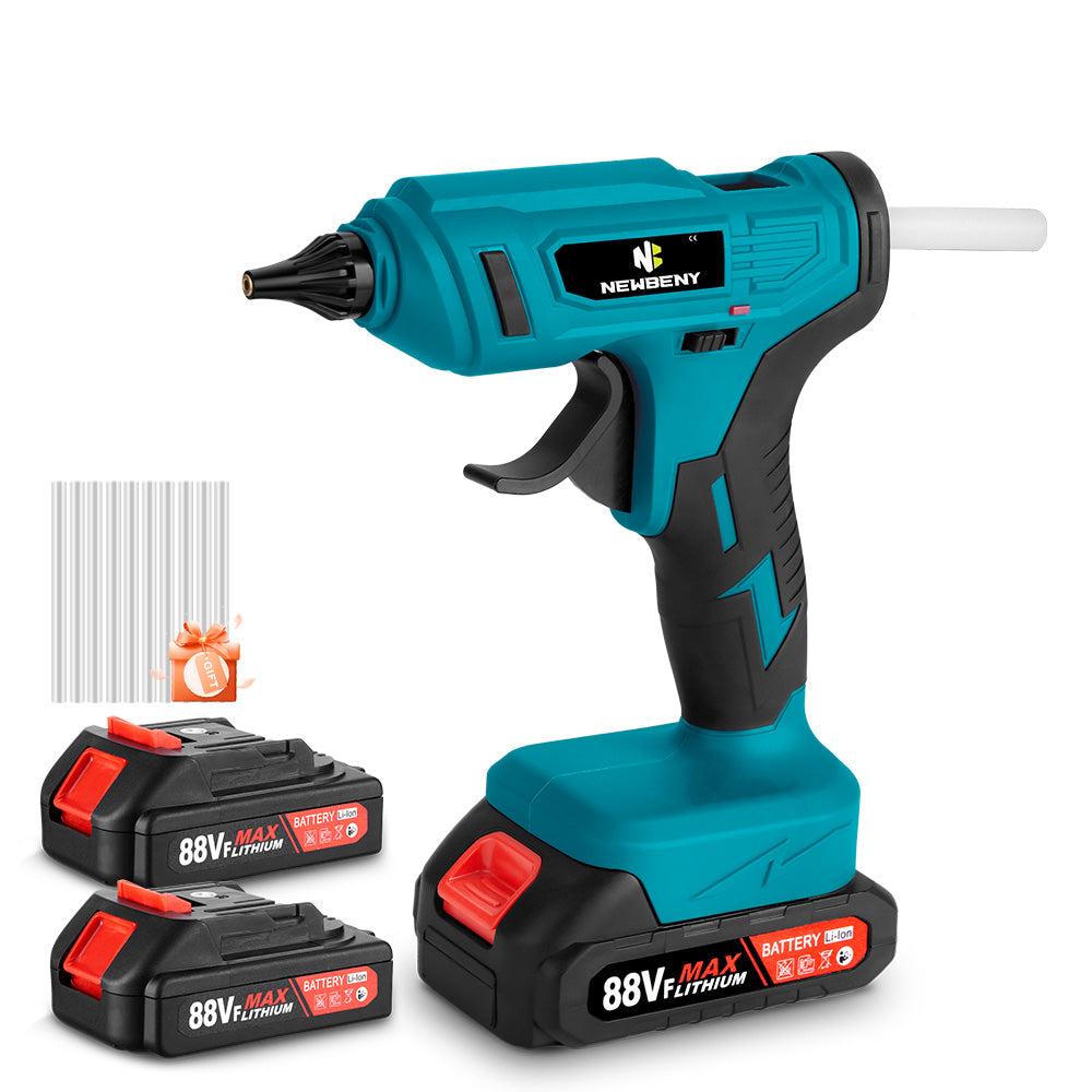 Pistolet à colle thermofusible sans fil NewBeny 280 °C pour batterie Makita 18V